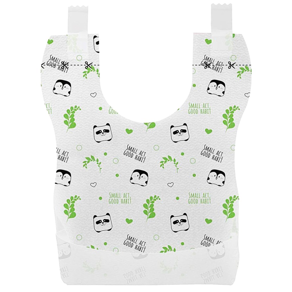 Babador Descartável Compostável 36un 